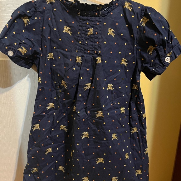 Burberry one piece button down Girls dress - Picture 3 of 3